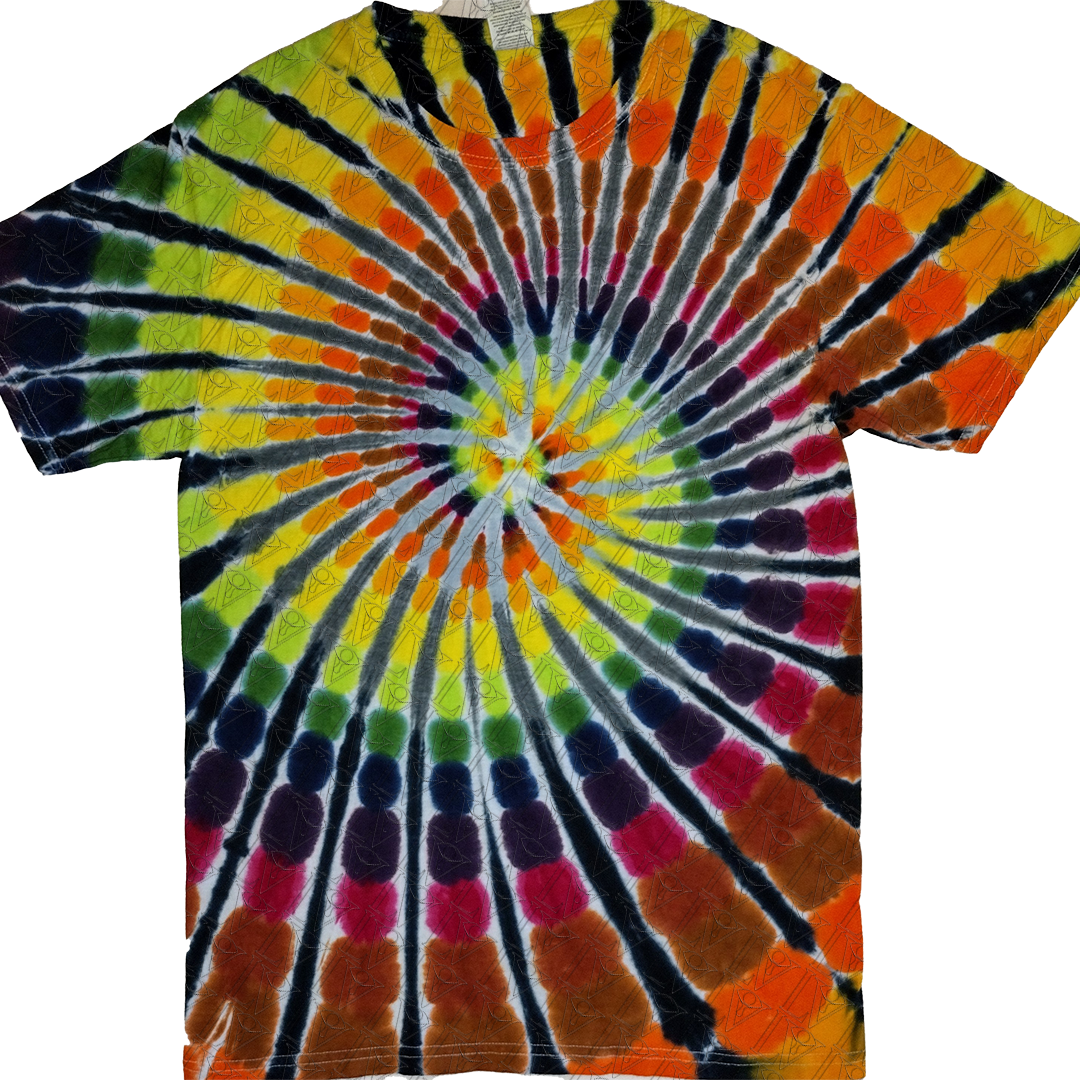 Autumn Spiral WB Tie Dye Shirt