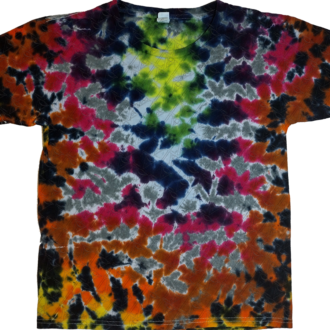 Kids Autumn Scrunch Tie Dye Shirt