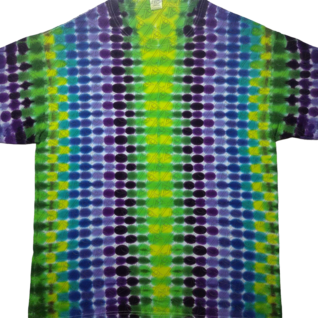 Noxious Stripe Tie Dye Shirt