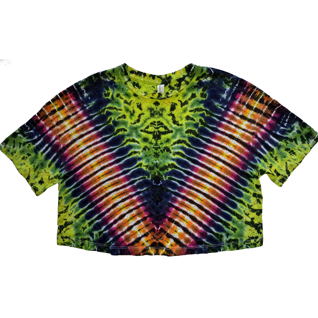 Autumn Crop Tie Dye Apparel