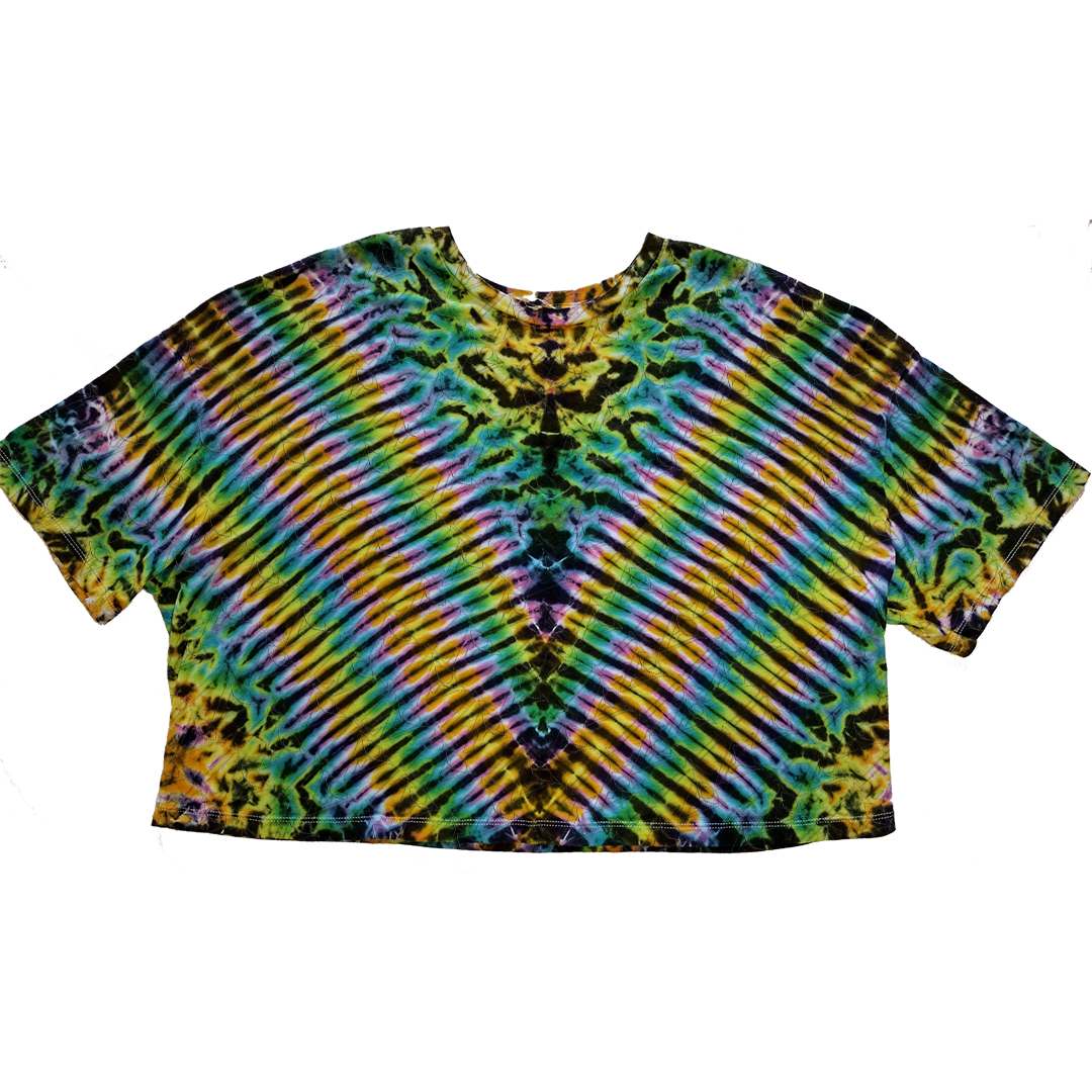 Peeps Crop Tie Dye Apparel