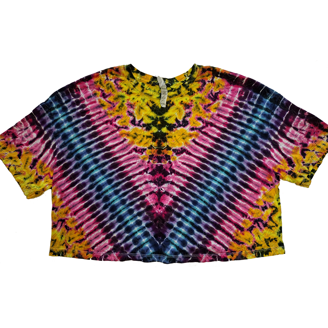 Sunset Crop Tie Dye Apparel