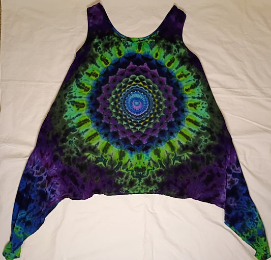 Large Rainbow Mandala Vest