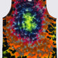 Autumn Scrunch Tie Dye Tank Top