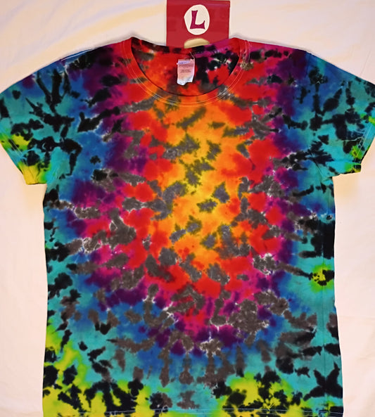 Large Women's Rainbow Scrunch