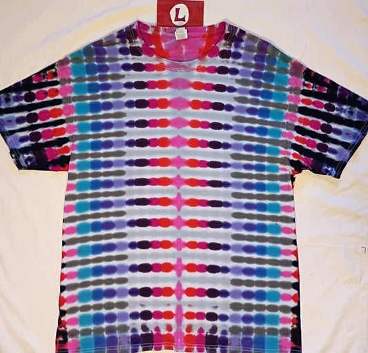 Large Berry Stripe W/B