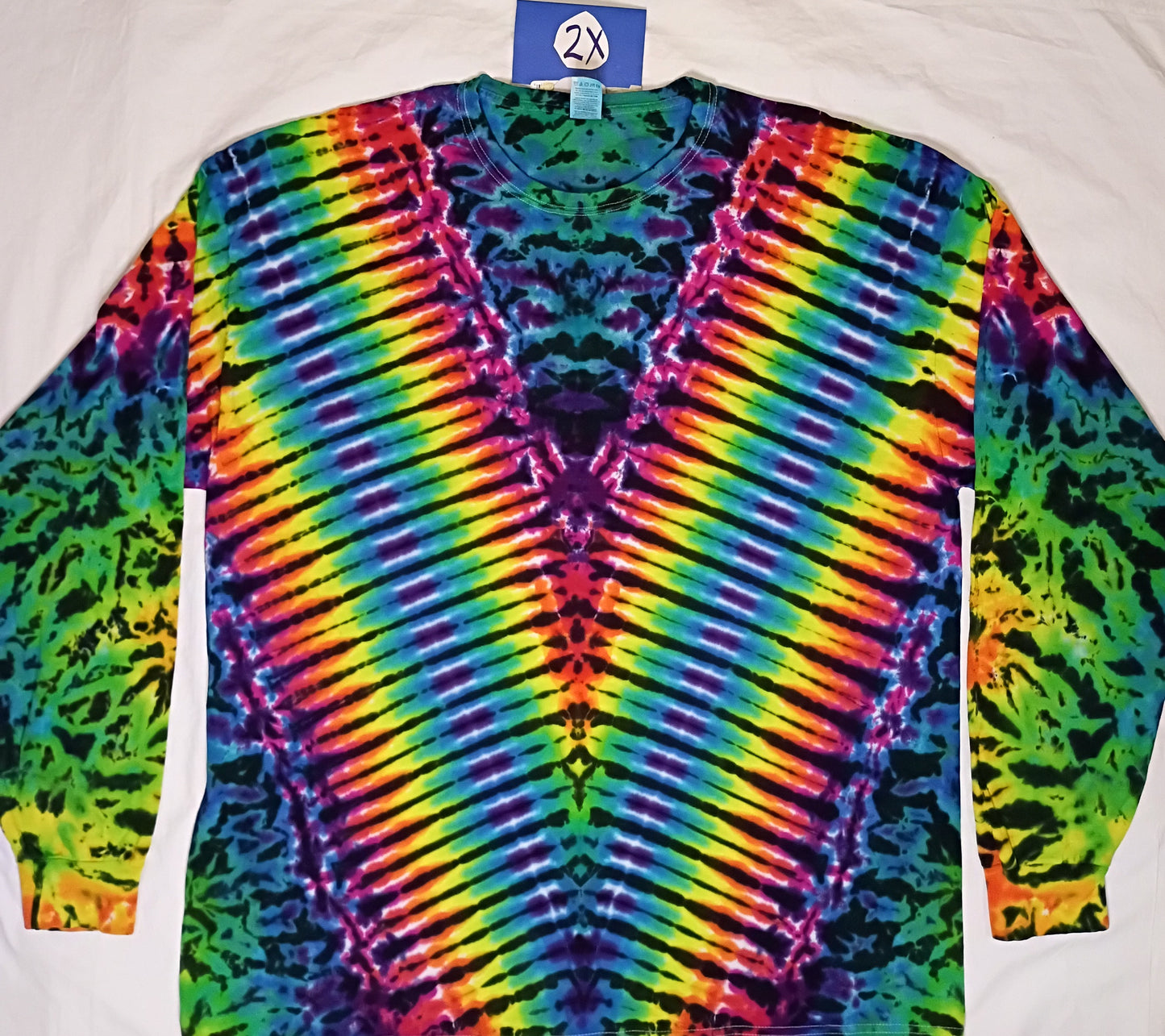 2X Rainbow Static V Longsleeve