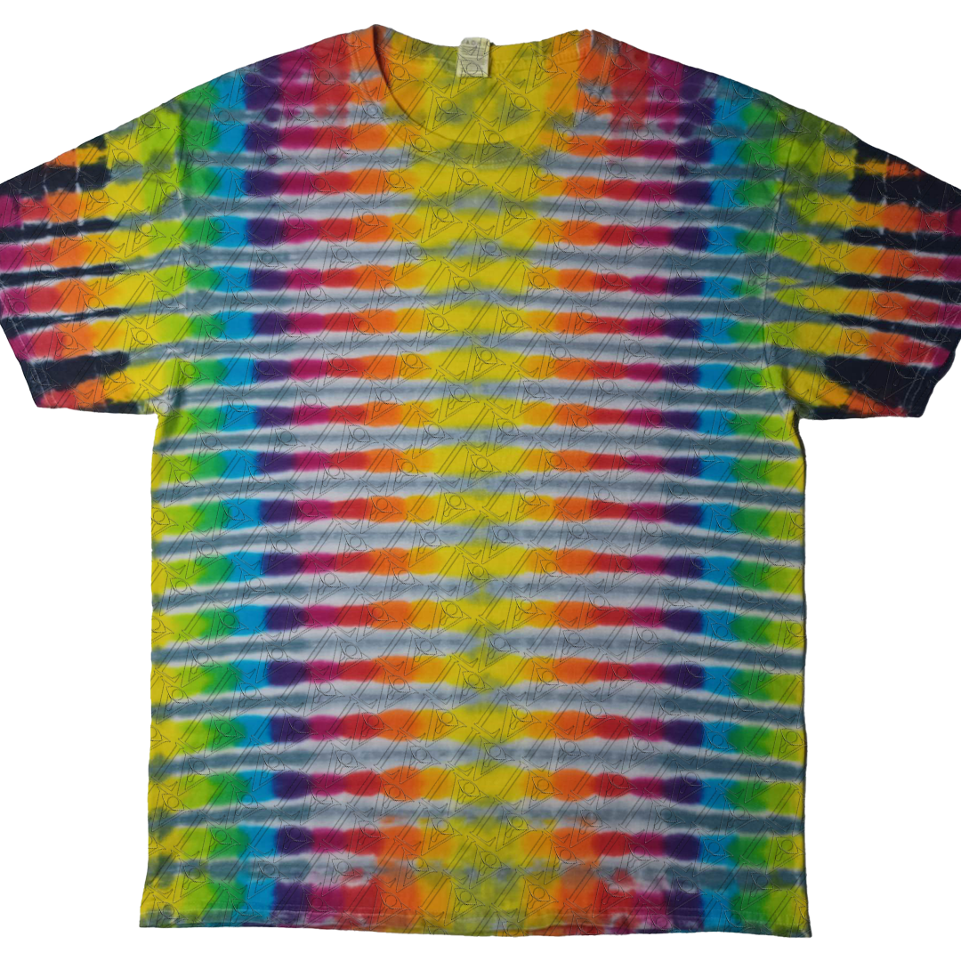 Rainbow Stripes with Black