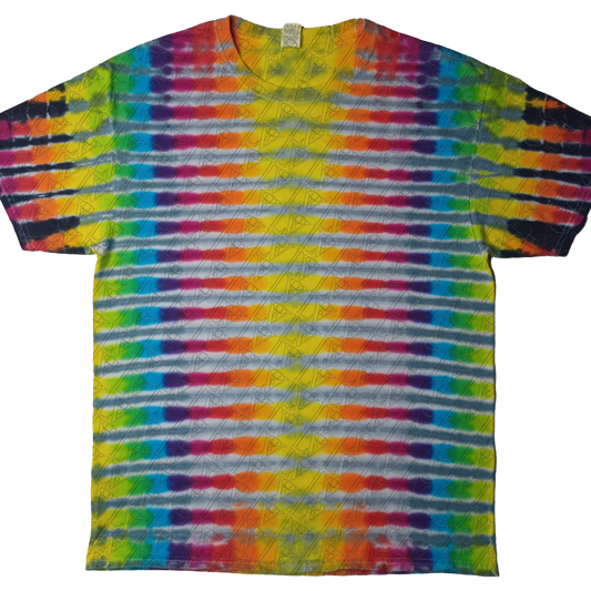 Rainbow Stripes with Black