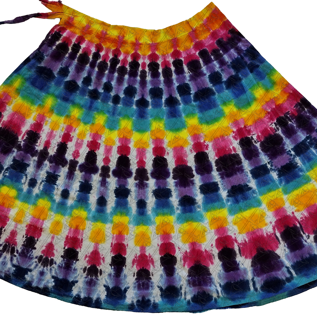 Sunset Long Wrap-Around Skirt