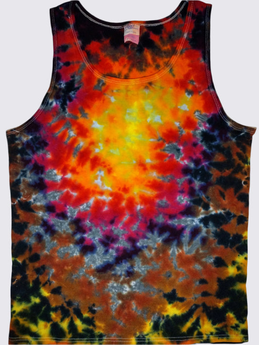 Molten Scunch Tie Dye Tank Top