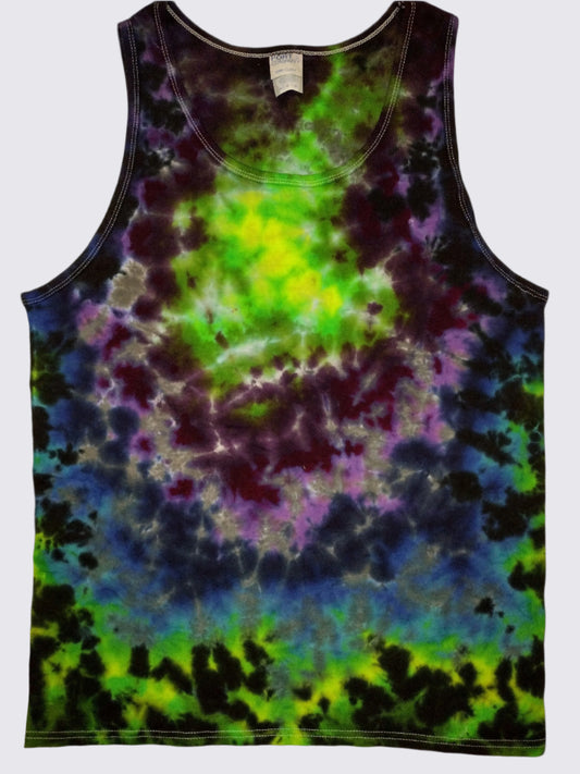 Noxious Scrunch Tie Dye Tank Top