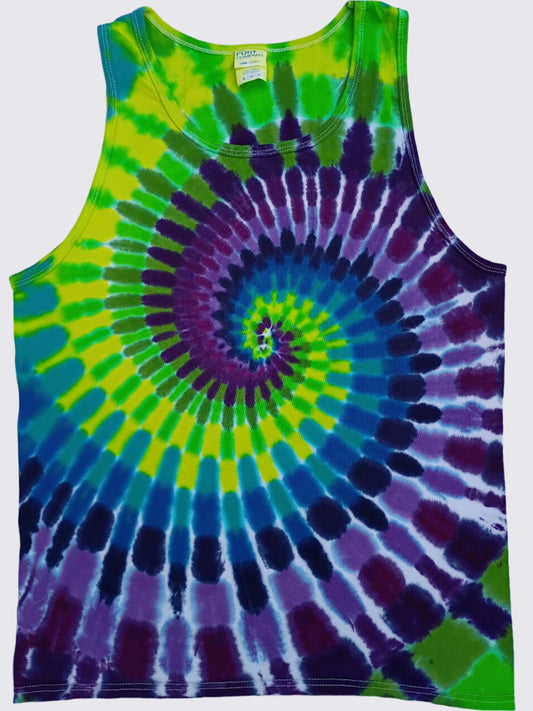 Noxious Tie Dye Tank Top Spiral