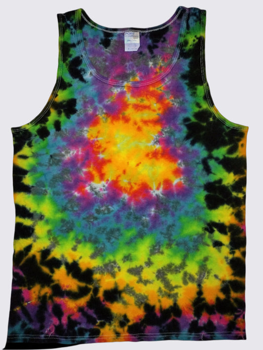 Peeps Scrunch Tie Dye Tank Top