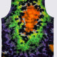 Spoopy Scrunch Tie Dye Tank Top