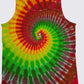 Tropics Tie Dye Tank Top Spiral