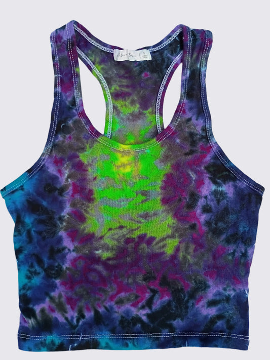 Women's Noxious Tie Dye Tank Crop Top