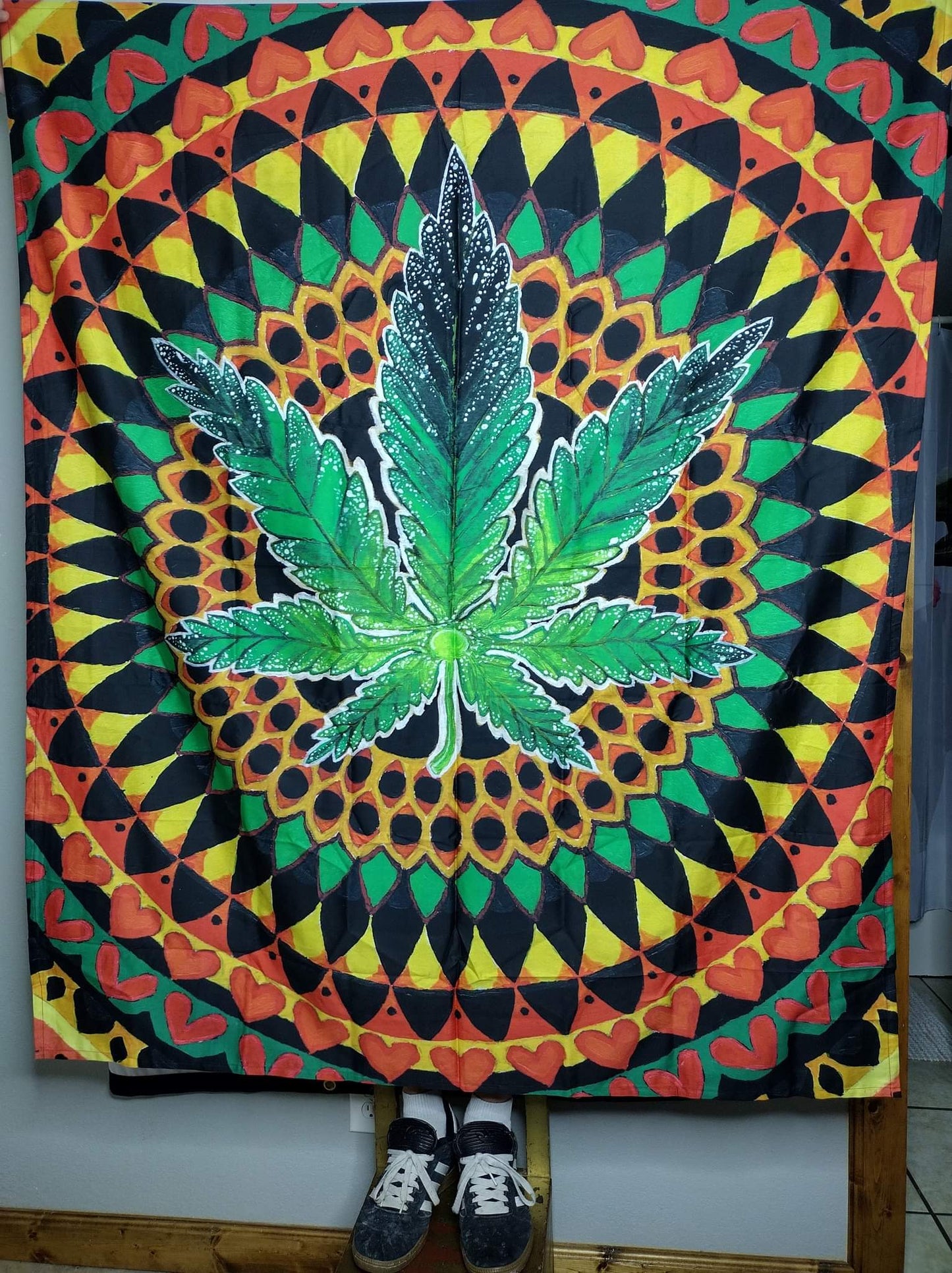 Cannabis Carnival Tapestry Print